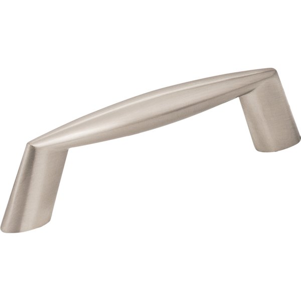 Elements By Hardware Resources 3" Center-to-Center Satin Nickel Zachary Cabinet Pull 988-3SN